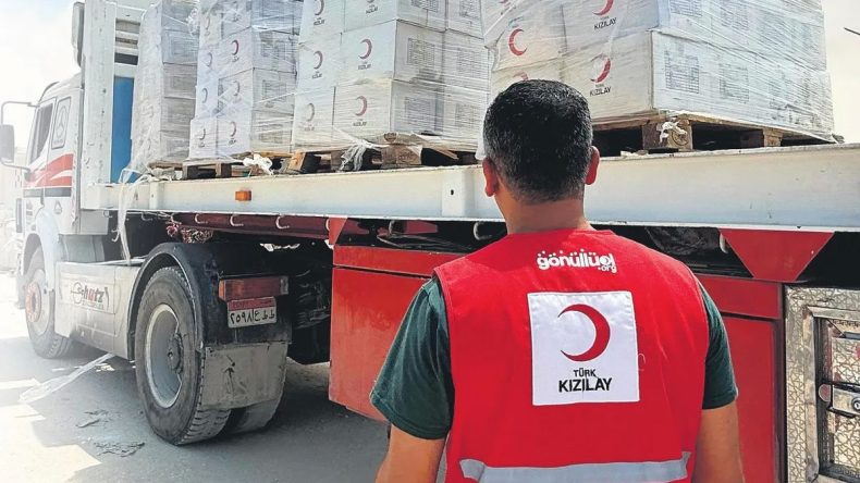 Türkiye’nin Destek Eli Gazze’de