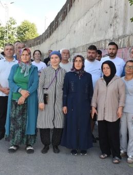 Ümraniye'de Asfalt Fabrikası Protestosu