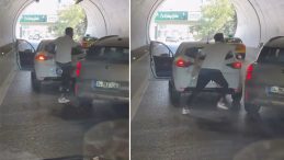 Ümraniye'de Tünelde Yol Verme Tartışması