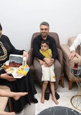Yeni Evlerine Kavuşan Aileye Misafir Oldu