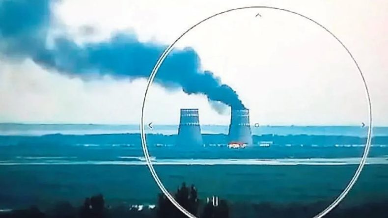 Zaporijya Nükleer Santrali'nde Patlama Meydana Geldi