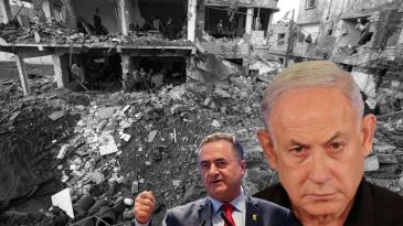 1 Milyon Filistinliye Tehdit: Siyonist Bakan Yeniden Alevlendi! "Gazze'de Cehennemin Kapıları A&ccedil;ıldı"