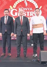 3. Konya Gastronomi Festivali Coşku İ&ccedil;inde Başladı