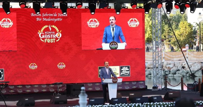 3. Konya Gastronomi Festivali Coşkuyla Başladı