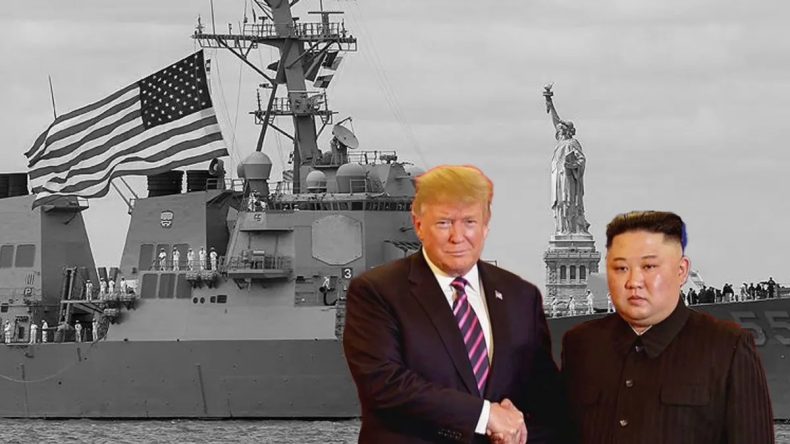 ABD Donanması Donald Trump'ın İzniyle Harekete Geçti: Kuzey Kore'ye Gizli Operasyon Ortaya Çıktı!
