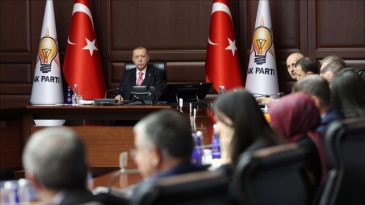AK Parti MYK Toplantısı Ger&ccedil;ekleşti
