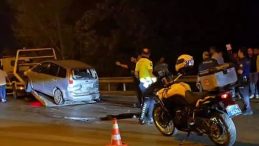 Amasya'da otomobil bariyere çarptı! Araçtan fırlayan genç hayatını kaybetti: 3 kişi yaralandı
