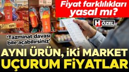 Aynı ürün marketlerde farklı fiyatlara satılıyor… Bu nasıl mümkün olabiliyor? Fiyat farklılıkları yasal mı? Tüketicilerin hakları neler?