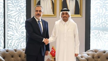 Bakan Fidan, Katar Başbakanı Al Sani ile G&ouml;r&uuml;şt&uuml;! G&uuml;ndemde Gazze'de Ateşkes Var…