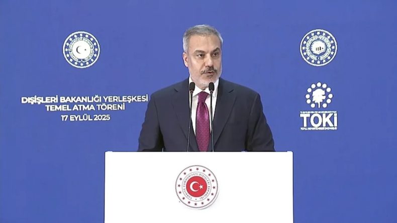 Bakan Fidan Yeni Yerleşkenin Temel Atma Törende Konuştu