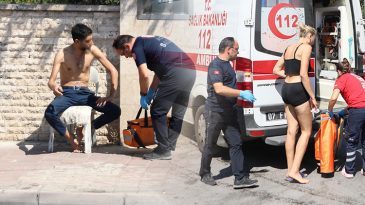 Benzin D&ouml;kerek Evi Ateşe Veren Gen&ccedil;, Yangını İzledi