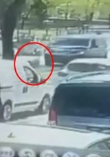 Bursa'da Y&uuml;rek Delen Kaza! O Anlar G&uuml;venlik Kamerasında G&ouml;r&uuml;nt&uuml;lendi