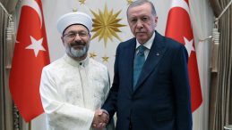 Cumhurbaşkanı Erdoğan, Ali Erbaş'ı kabul etti