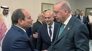 Cumhurbaşkanı Erdoğan, Doha'da Liderlerle G&ouml;r&uuml;şt&uuml;