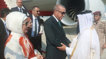 Cumhurbaşkanı Erdoğan Katar'da