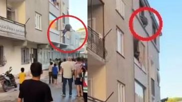 Dehşet Anları Kameralarla Kaydedildi! Evdeki Yangından B&ouml;yle Kurtuldular
