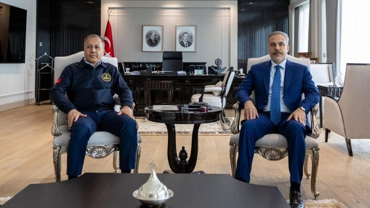 Dışişleri Bakanı Fidan ve İçişleri Bakanı Yerlikaya Buluştu
