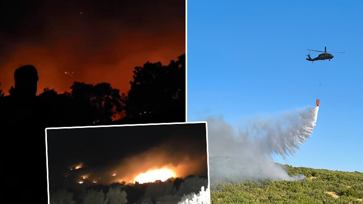 Diyarbakır'daki örtü yangını 2. gününde! Havadan ve karadan müdahele devam ediyor