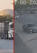 Drift Yapan Trafik Magandası, Lastiğine Ateş Edilerek Durduruldu