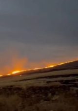 Elazığ'da Anız Yangını! Ekiplerin M&uuml;dahalesi S&uuml;r&uuml;yor