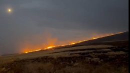 Elazığ'da Anız Yangını! Ekiplerin Müdahalesi Sürüyor