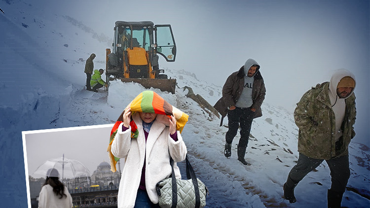 Eylül'de Kara Kış Sürprizi! Kar Kalınlığı 30 Santimetreye Ulaştı