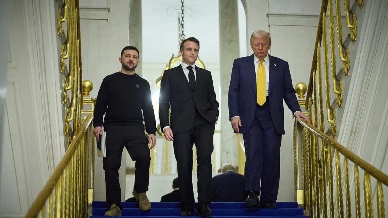 Fransa'dan Açıklama! Macron, Zelenski ve Diğer Liderler Trump ile Bir Araya Gelecek