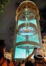 Galata Kulesi TEKNOFEST&rsquo;in Işığında Parladı!