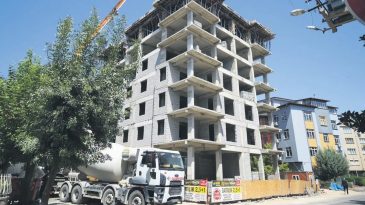 Gaziantep&rsquo;te Binalar Y&uuml;kseliyor
