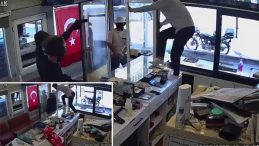 Hatay'da soygun girişimine direnen kuyumcu yaralandı! O anlar kameralara yansıdı