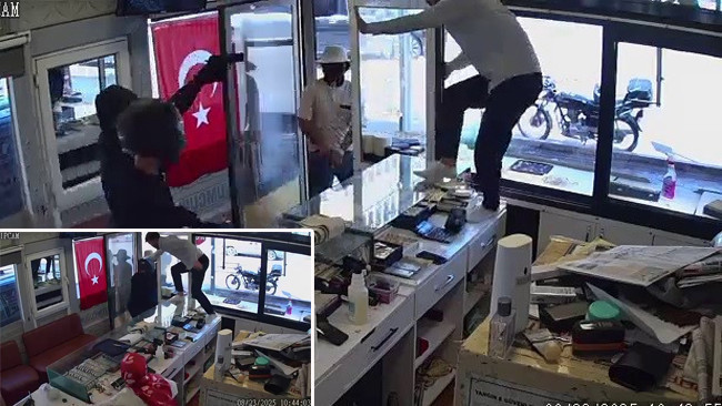 Hatay'da soygun girişimine direnen kuyumcu yaralandı! O anlar kameralara yansıdı