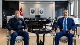 İçişleri Bakanı Yerlikaya, Bakan Fidan ile Görüştü