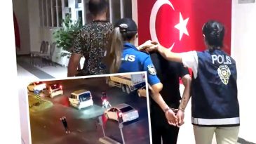 İstanbul'da T&uuml;rk bayrağına saygısızlık | G&ouml;r&uuml;nt&uuml;lerdeki kadın tutuklandı