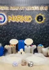 İstanbul&rsquo;da 4 il&ccedil;eye eş zamanlı uyuşturucu operasyonu: 417,5 kg uyuşturucu madde ele ge&ccedil;irildi