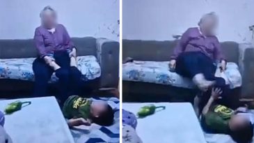İzmir'de Torununa Şiddet Uygulayan Babanne G&ouml;zaltına Alındı