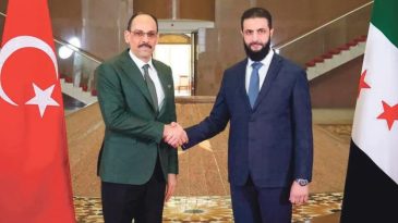 Kalın ve Şara&rsquo;dan kritik g&ouml;r&uuml;şme