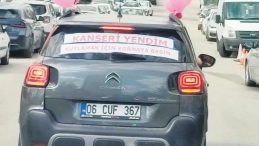 Kanseri Yenen Hemşire Şehir Turuyla Kutlama Ger&ccedil;ekleştirdi
