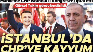 Kongre İptal Edildi: CHP İstanbul'a Mahkeme Kararıyla Kayyum Atandı