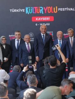 Kültür ve Turizm Bakanı Mehmet Nuri Ersoy Kayseri’de Kültür Yolu Festivali'nin Açılışına Katıldı