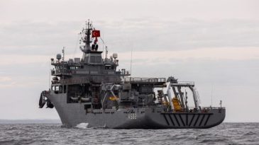 &lsquo;TCG Işın&rsquo; Gemisinin Ardından TCG Alemdar da Halit Yukay İ&ccedil;in B&ouml;lgede