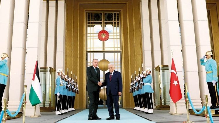 Mahmud Abbas Beştepe’de