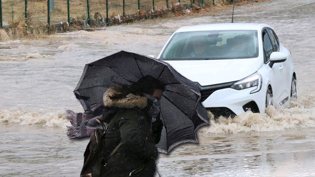 Meteoroloji Uyardı: 31 İlde Sağanak Yağış Olacak | Balkanlar'dan Geliyor! Güçlü Rüzgar Uyarısı