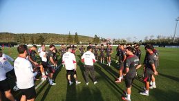 A Milli Futbol Takımı, Gürcistan Maçı İçin Hazırlıklarını Sürdürüyor