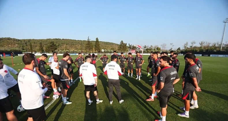 A Milli Futbol Takımı, Gürcistan Maçı İçin Hazırlıklarını Sürdürüyor