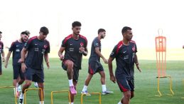 A Milli Futbol Takımı İspanya Maçının Hazırlıklarına Start Verdi