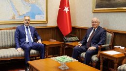 Milli Savunma Bakanı Güler, Dışişleri Bakanı Fidan ile Bir Araya Geldi
