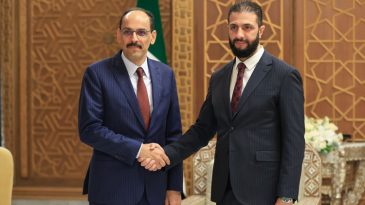 MİT Başkanı İbrahim Kalın, Şara ile G&ouml;r&uuml;şt&uuml;: T&uuml;rkiye, Şam Y&ouml;netimine Her T&uuml;rl&uuml; Desteği Vermeye Hazır