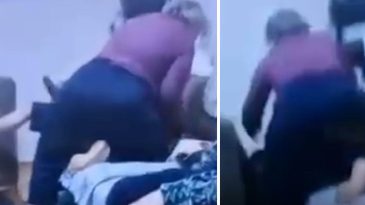 Olay Yaratan G&ouml;r&uuml;nt&uuml;ler! Acımasız Babaannesi Serbest Bırakıldı