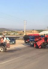 Samsun'da Korkun&ccedil; Kaza! Kamyonet ve Trakt&ouml;r &Ccedil;arpıştı: 1'i Ağır 4 Yaralı