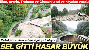 Sel Gitti İzi Kaldı